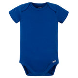 5-Pack Royal Blue Premium Short Sleeve Onesies® Bodysuits-Gerber Childrenswear Wholesale
