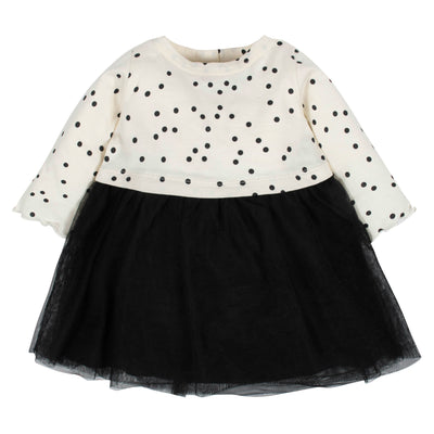 Baby Girls Dotted Tulle Dress-Gerber Childrenswear Wholesale