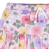 2-Pack Infant & Toddler Girls Pink Floral Skorts-Gerber Childrenswear Wholesale