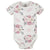3-Pack Organic Baby Girls Wild Flower Short Sleeve Onesies® Bodysuits-Gerber Childrenswear Wholesale