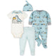 4-Piece Baby Boys Dinosaur Take-Me-Home Set-Gerber Childrenswear Wholesale