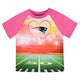 New England Patriots Toddler Girls Short Sleeve Tee Shirt-Gerber Childrenswear Wholesale