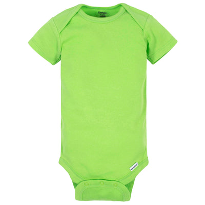 Short Sleeve Green Onesies® Bodysuit-Gerber Childrenswear Wholesale