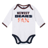 Baby Boys Chicago Bears 3-Piece Bodysuit, Pant and Cap Set-Gerber Childrenswear Wholesale