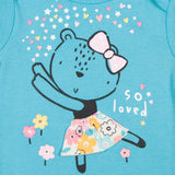 5-Pack Baby Girls Bear Long Sleeve Onesies® Bodysuits-Gerber Childrenswear Wholesale
