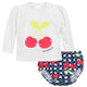 2-Piece Girls Cherry Swim Set-Gerber Childrenswear Wholesale