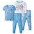 4-Piece Baby Girls Fairy Tale Cotton Pajamas-Gerber Childrenswear Wholesale