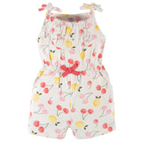 2-Pack Baby & Toddler Girls Cherry Kisses Tank Rompers-Gerber Childrenswear Wholesale