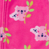 2-Pack Baby & Toddler Girls Koala Fleece Pajamas-Gerber Childrenswear Wholesale