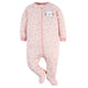 Baby Girls Kitty Sleep 'N Play-Gerber Childrenswear Wholesale