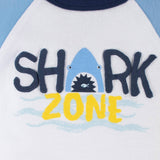 4-Pack Baby Boys Shark Zone Short Sleeve Onesies® Bodysuits-Gerber Childrenswear Wholesale