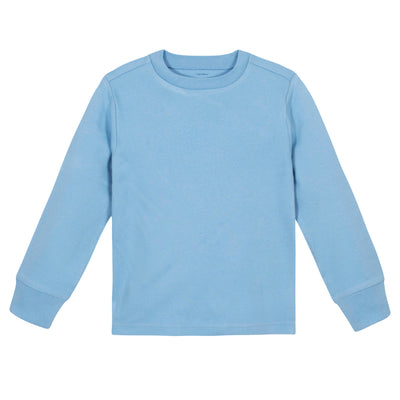 Premium Long Sleeve Tee in Light Blue-Gerber Childrenswear Wholesale