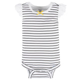 4-Pack Baby Girls Lemon Squeeze Tank Onesies® Bodysuits-Gerber Childrenswear Wholesale