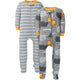 2-Pack Boys Lion Snug Fit Footed Cotton Pajamas-Gerber Childrenswear Wholesale