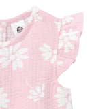 Infant & Toddler Girls Pink Floral Gauze Flutter Sleeve Top-Gerber Childrenswear Wholesale