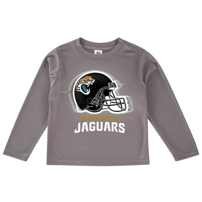 Jacksonville Jaguars Toddler Boys Long Sleeve Logo Tee-Gerber Childrenswear Wholesale