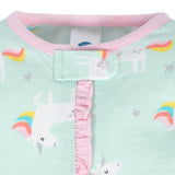 Baby Girls Unicorns Sleep 'n Play-Gerber Childrenswear Wholesale