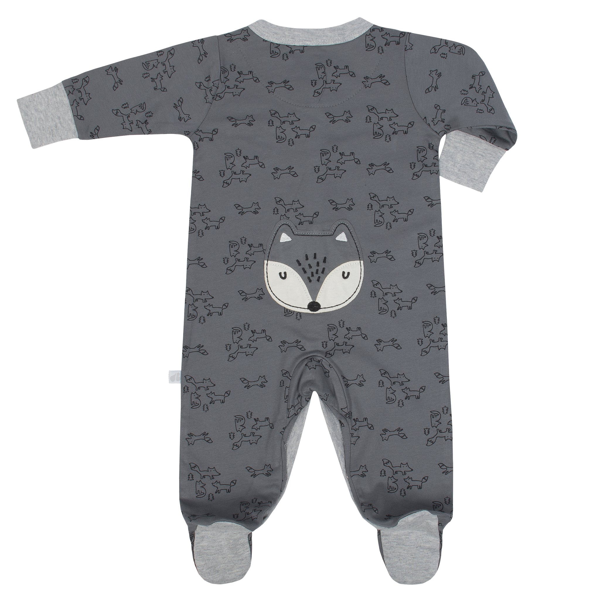 Just Born® Baby Boys Fox Organic Sleep 'n Play-Gerber Childrenswear Wholesale