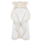 Baby Neutral Lamb Cuddle Plush Hooded Bath Wrap-Gerber Childrenswear Wholesale