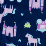 2-Pack Baby & Toddler Girls Princess Fleece Pajamas-Gerber Childrenswear Wholesale