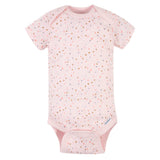 5-Pack Baby Girls Ballerina Short Sleeve Onesies Bodysuits-Gerber Childrenswear Wholesale