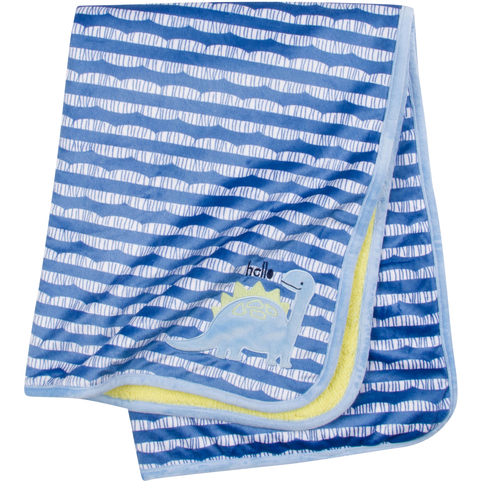 Baby Boys Dinosaur Plush Blanket-Gerber Childrenswear Wholesale