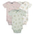 3-Pack Baby Neutral Avo-Cuddle Short Sleeve Onesies® Bodysuits-Gerber Childrenswear Wholesale
