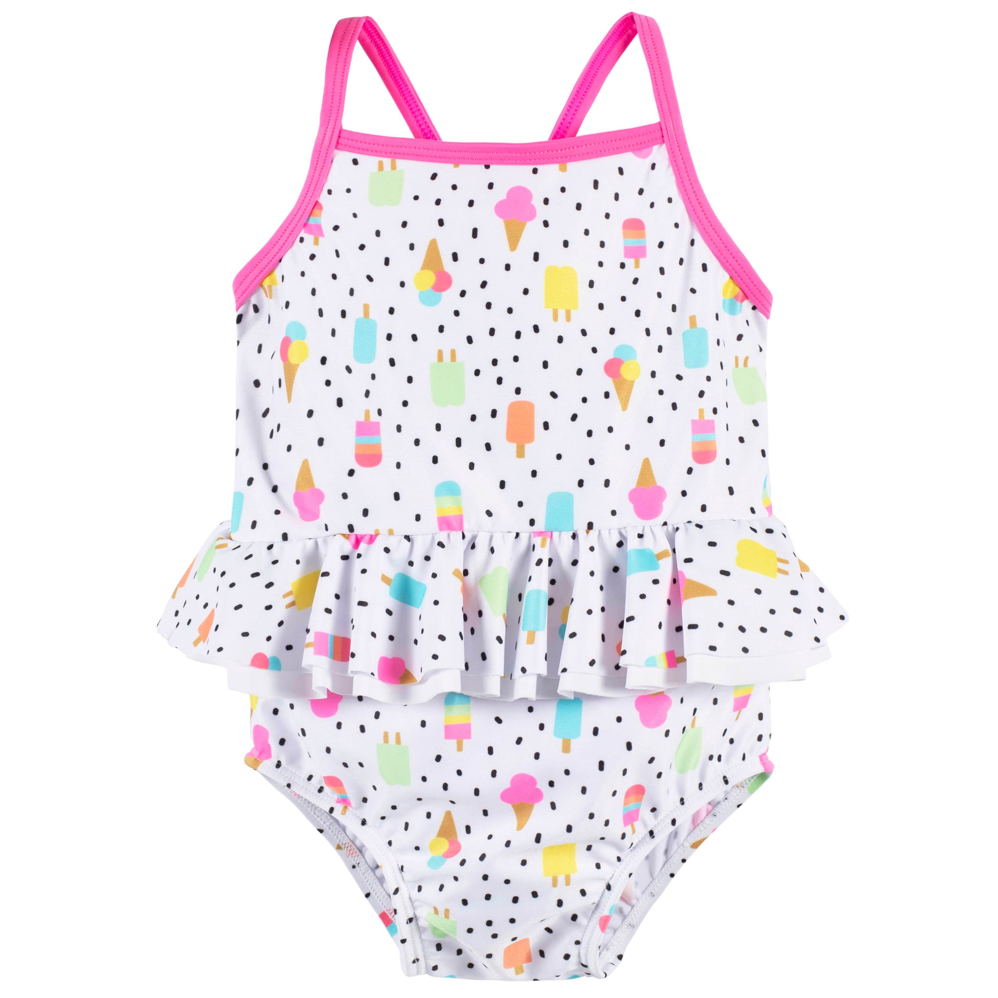 Girls Frozen Treats One-Piece Swimsuit-Gerber Childrenswear Wholesale