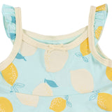 3-Piece Baby & Toddler Girls Little Lemon Dress, Diaper Cover & Reversible Sun Hat Set-Gerber Childrenswear Wholesale