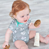 3-Pack Baby Breakfast Onesies® Bodysuits-Gerber Childrenswear Wholesale