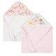 2-Pack Baby Girls Ballerina Hooded Towels-Gerber Childrenswear Wholesale