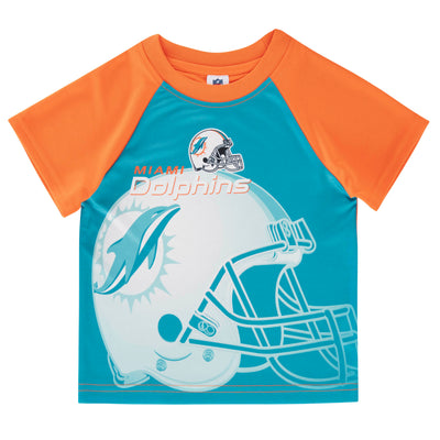 Miami Dolphins Toddler Boys Short Sleeve Tee-Gerber Childrenswear Wholesale