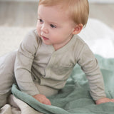 Baby Neutral Natural Leaves Sleep 'N Play-Gerber Childrenswear Wholesale