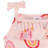 2-Pack Baby & Toddler Girls Rainbow Dreams Tank Rompers-Gerber Childrenswear Wholesale