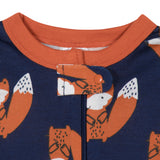 2-Pack Boys Fox Snug Fit Footed Cotton Pajamas-Gerber Childrenswear Wholesale