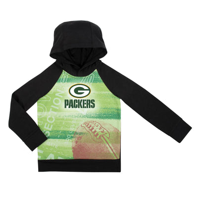 Green Bay Packers Toddler Boys Pullover Hoodie-Gerber Childrenswear Wholesale