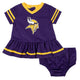 2-Piece Minnesota Vikings Dress and Diaper Cover Set-Gerber Childrenswear Wholesale