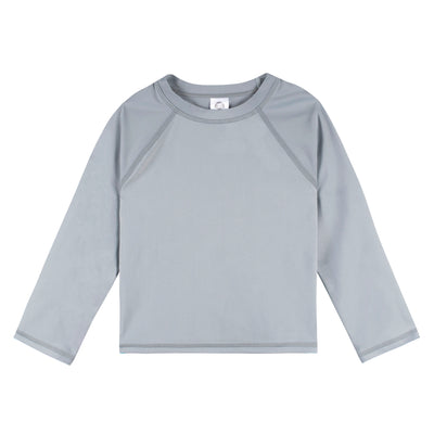 Baby & Toddler Neutral Grey Rashguard-Gerber Childrenswear Wholesale