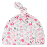 2-Piece Baby Girls Floral Gown & Cap Set-Gerber Childrenswear Wholesale