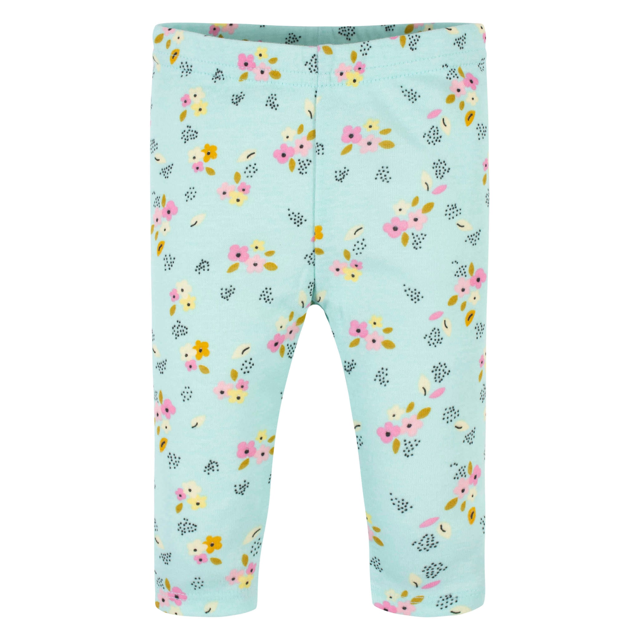 3-Pack Baby Girls Floral & Pink Pants-Gerber Childrenswear Wholesale