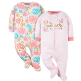 17-Piece Baby Neutral Leopard Apparel & Blankets Bundle-Gerber Childrenswear Wholesale