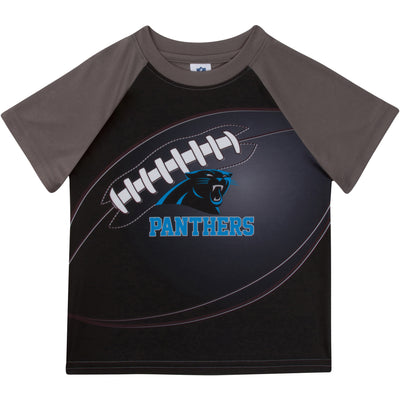 Carolina Panthers Toddler Boys Short Sleeve Tee Shirt-Gerber Childrenswear Wholesale