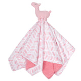 Just Born® Baby Girls Pink Llama Extra-Large Security Blanket-Gerber Childrenswear Wholesale
