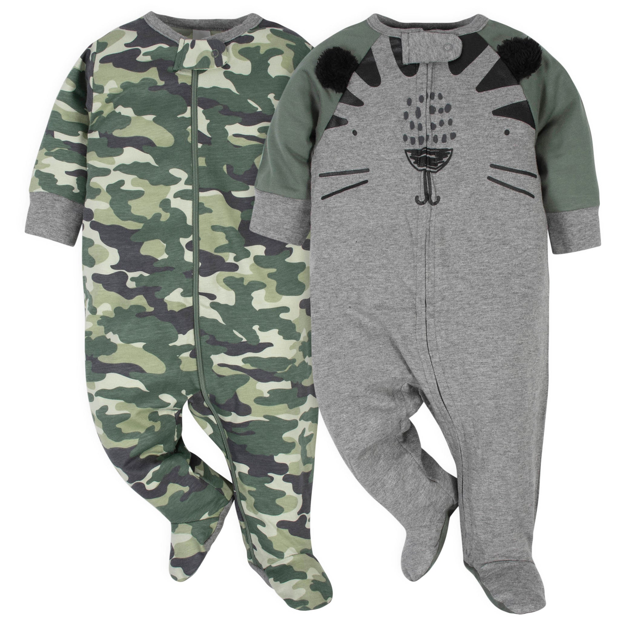 2-Pack Baby Boys Tiger Sleep 'N Plays-Gerber Childrenswear Wholesale