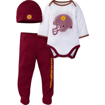 3-Piece Baby Boys Washington Bodysuit, Footed Pant, & Cap Set-Gerber Childrenswear Wholesale
