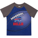 Buffalo Bills Toddler Boys Short Sleeve Tee Shirt-Gerber Childrenswear Wholesale