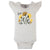 4-Pack Baby Girls Yellow Garden Short Sleeve Onesies® Bodysuits-Gerber Childrenswear Wholesale