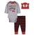 3-Piece Baby Boys Fox Bodysuit, Pant, & Cap Set-Gerber Childrenswear Wholesale