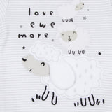 5-Pack Baby Neutral Lamb Long Sleeve Onesies® Bodysuits-Gerber Childrenswear Wholesale