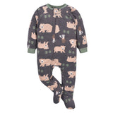 2-Pack Baby & Toddler Boys Brown Bears Fleece Pajamas-Gerber Childrenswear Wholesale